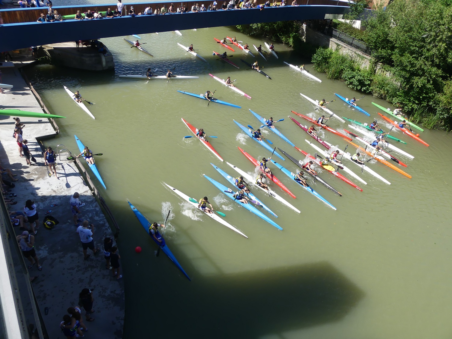 Celebrado el LII Trofeo de Piragüismo Club Natación Pamplona